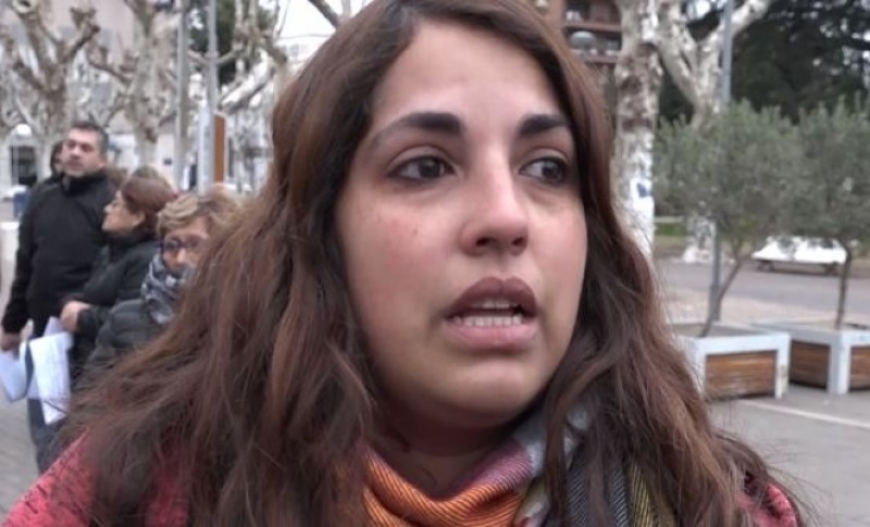 La angustia de Carla Cordero: 